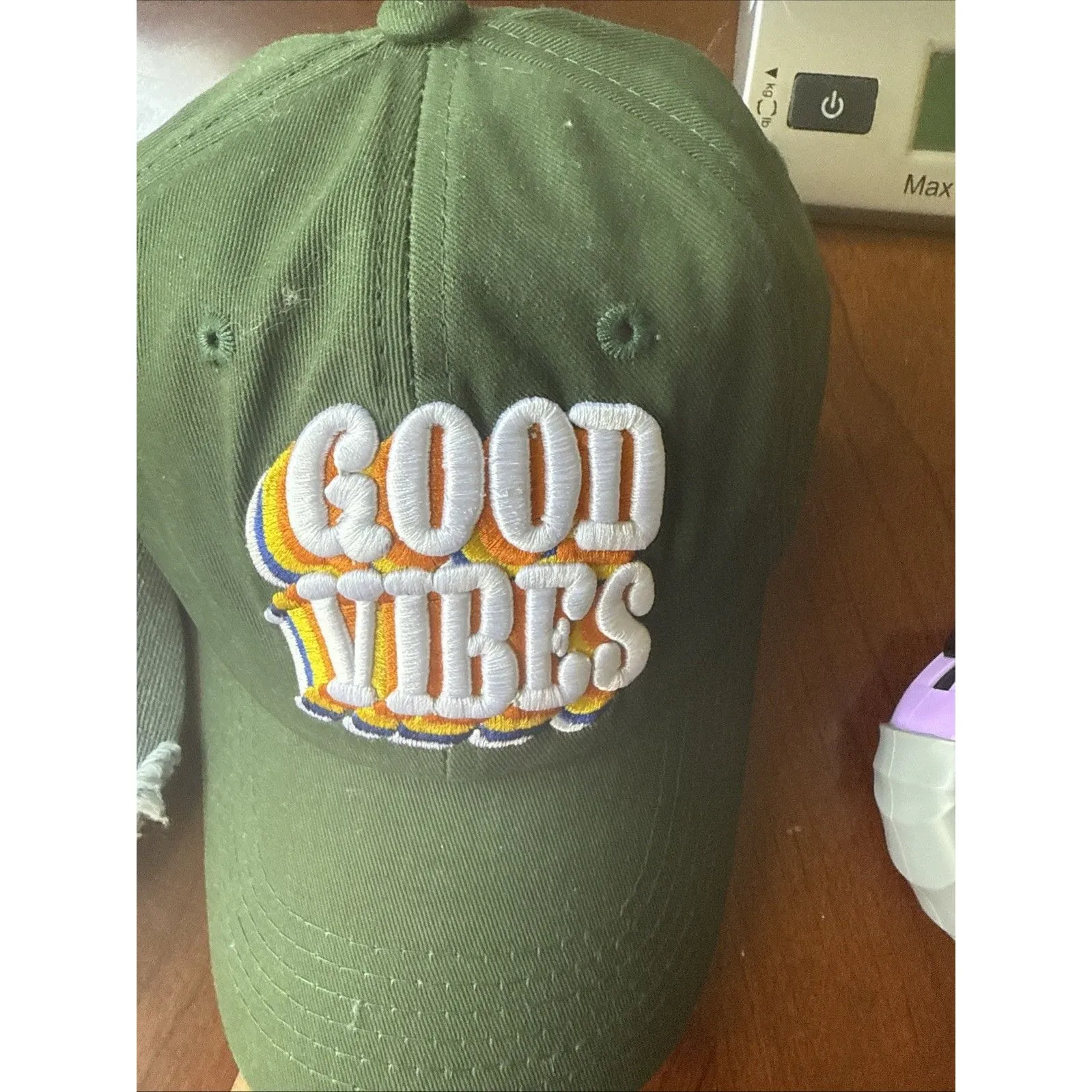Ball Caps Softball Mom And Good Vibes 2for1 - Image 2