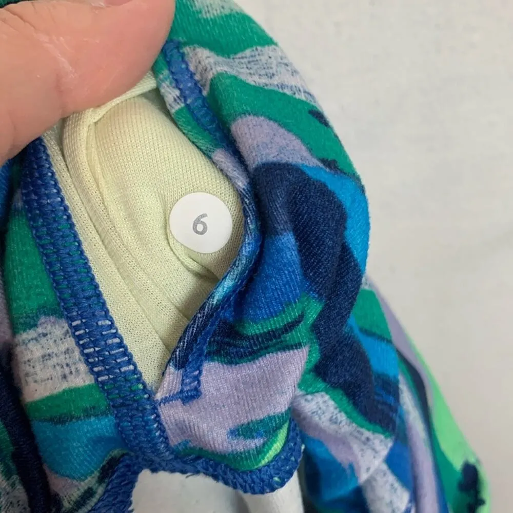 Lululemon size 6 wunder under hi rise seven wonders multi full length leggings - Image 2