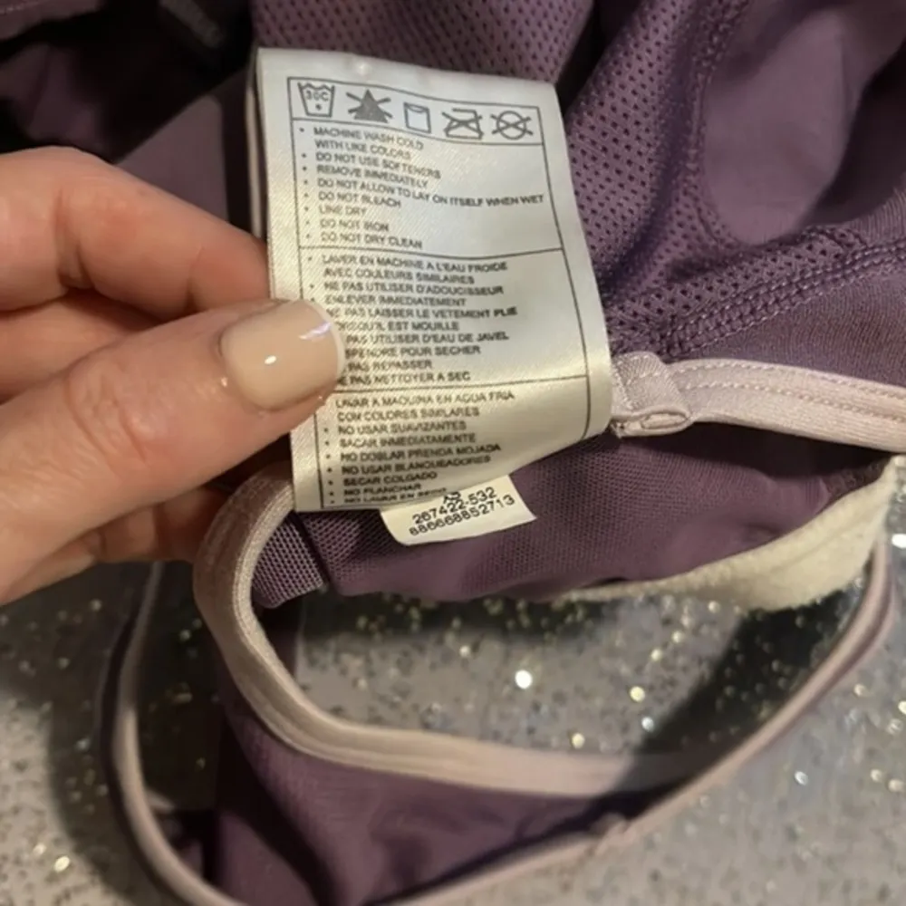 NIKE Dri Fit Racerback Moisure Wicking Athletic Top Shelf Bra Stretch Athletic - Image 50