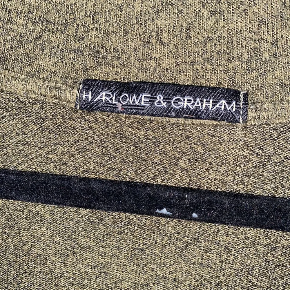 Harlowe & Graham Olive Green V - Image 4