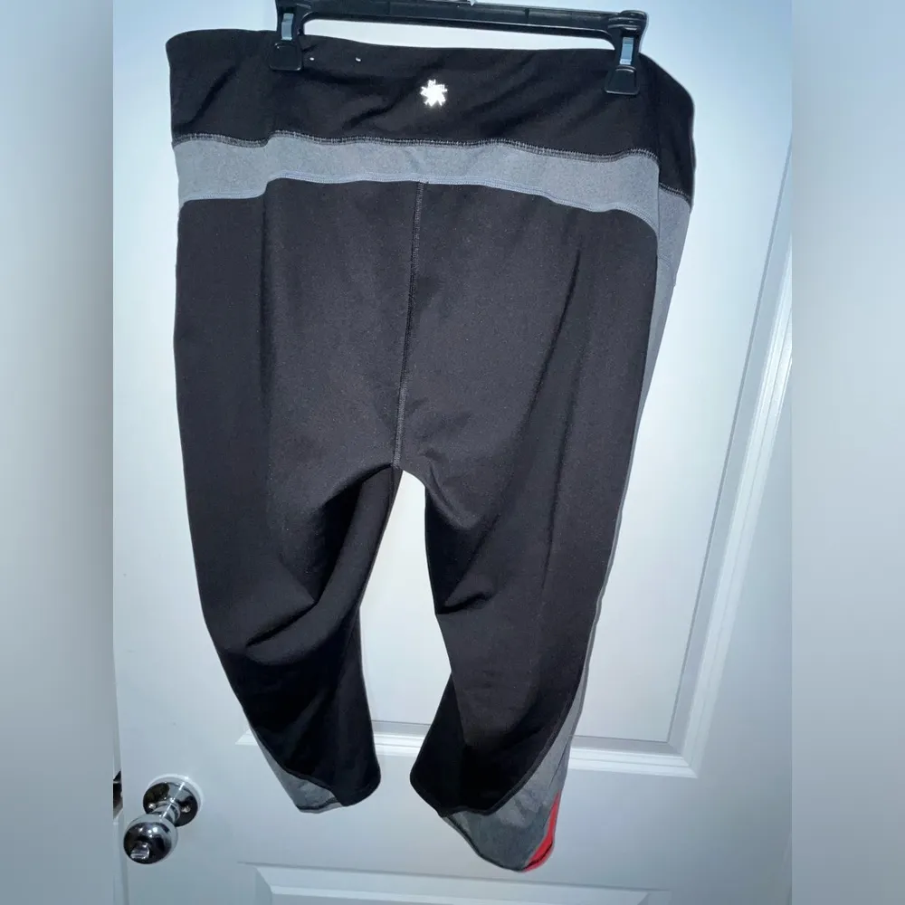 Tekgear Activewear Plus Size Workout Comfort Reflect Leggings Capri Pants Sz 2XL - Image 4