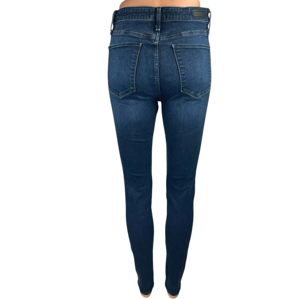 Abercrombie & Fitch Simone Blue High Rise Super Skinny Denim Jeans Pants Size 4 - Image 3