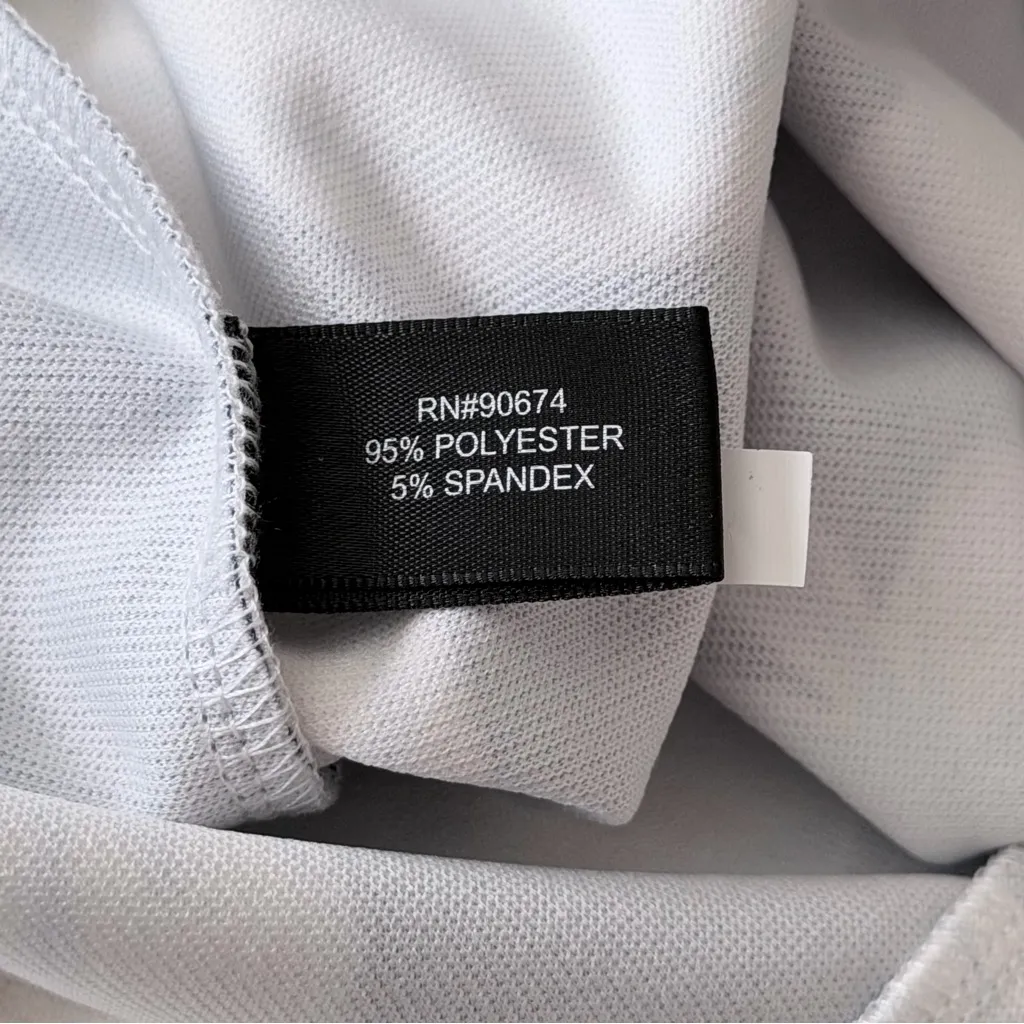 Boston Proper Beyond Travel Floral Wide Leg Pants Women’s M Blue White - Image 5