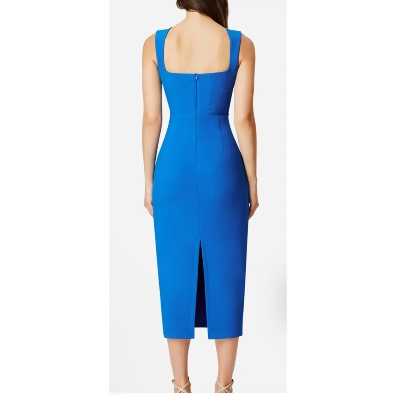NWT Elliatt Birch Corset Cocktail Dress in Cobalt Blue‎ Sz XS $245 Blue - Image 4