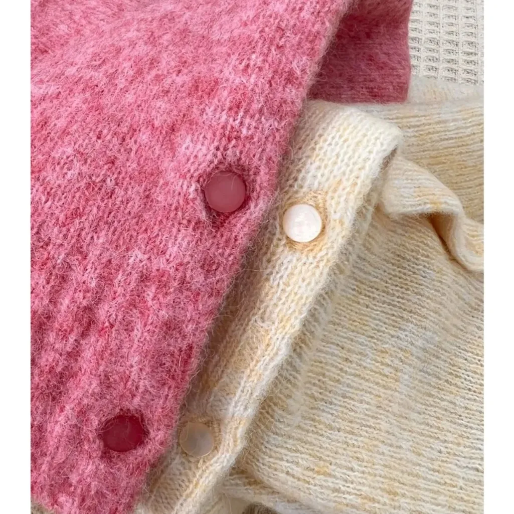 Sézane NWT Berry Pink Cardigan - Image 2