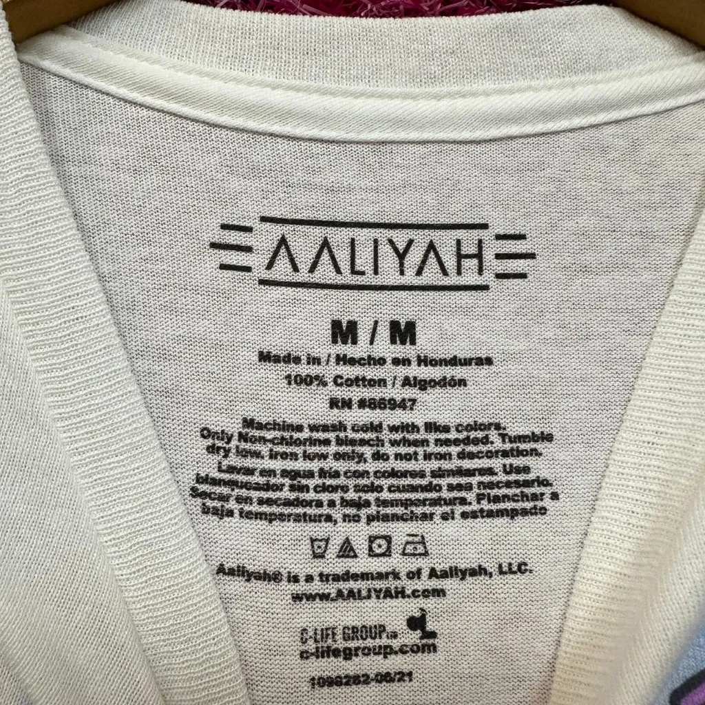 Aaliyah Queen Of RnB Airbrush Tshirt size Medium - Image 4