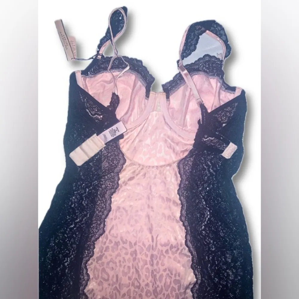 Victoria’s Secret black and pink nighty - Image 4