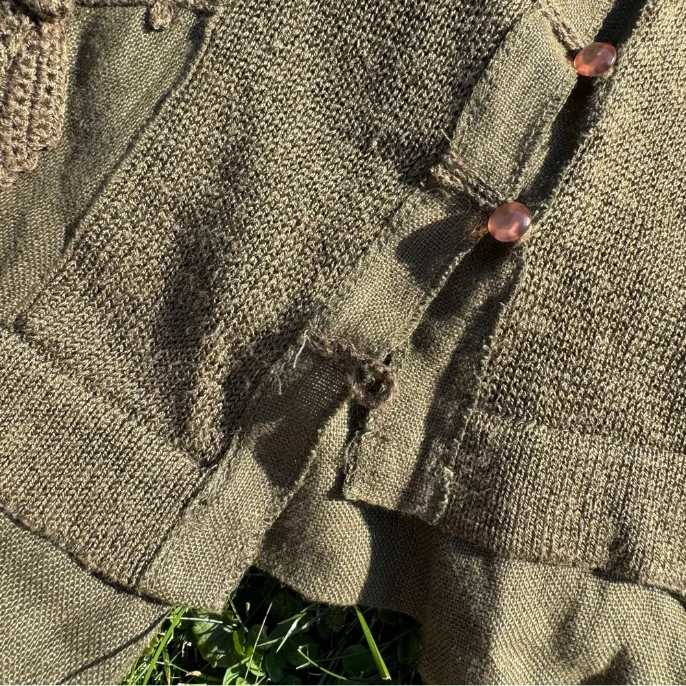 Vintage Fairycore Cardigan Green - Image 5