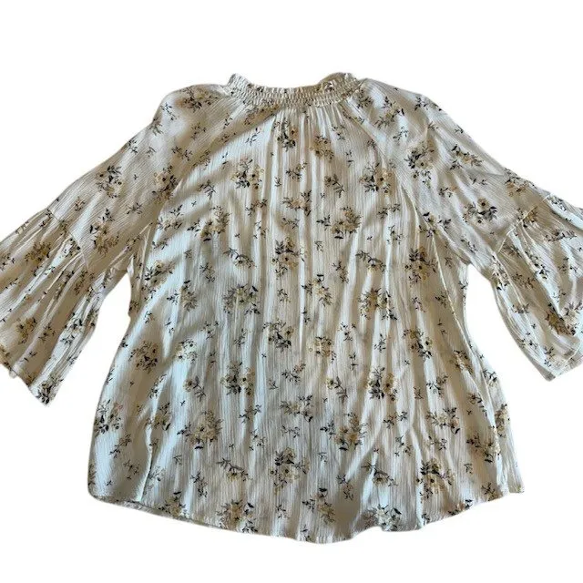 Millibon Floral Blouse‎ V - Image 4