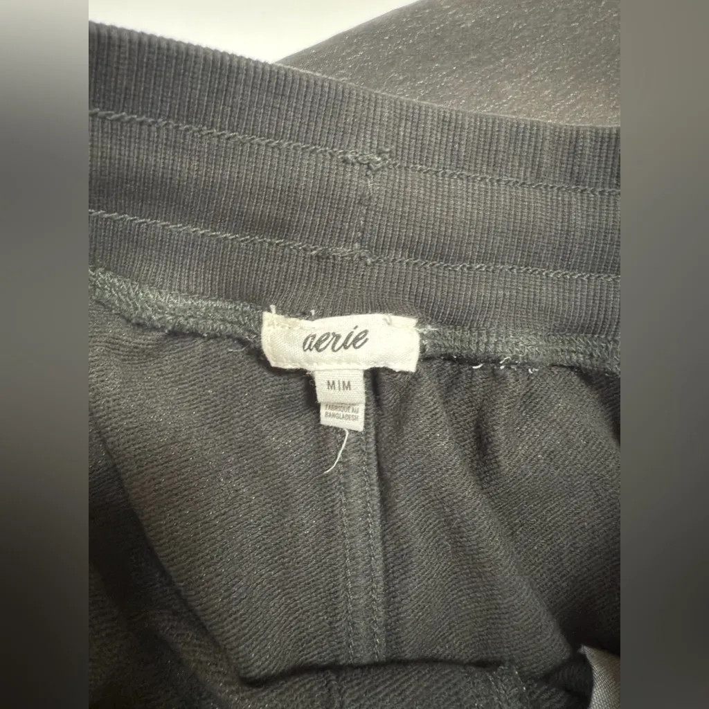 Aerie Charcoal Wide-Leg Pants 🩶 - Image 11