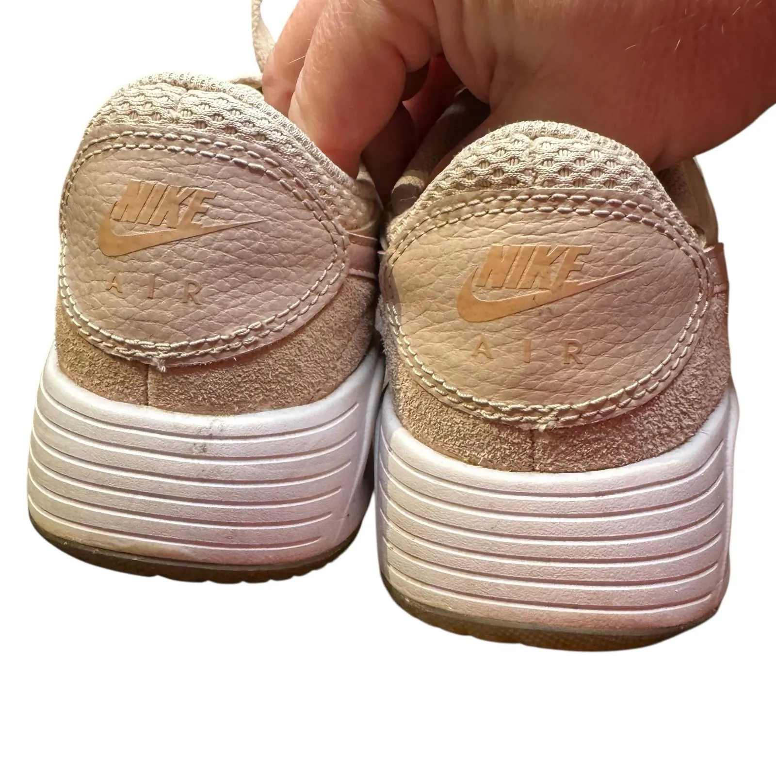 Nike Air Max Excee Shoes Womens Size 8.5 Beige Pink Mesh Sneakers CW4554-201 - Image 8