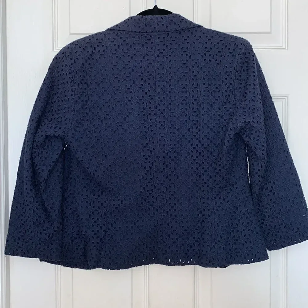 Valerie bertinelli eyelet blazer  - Image 2