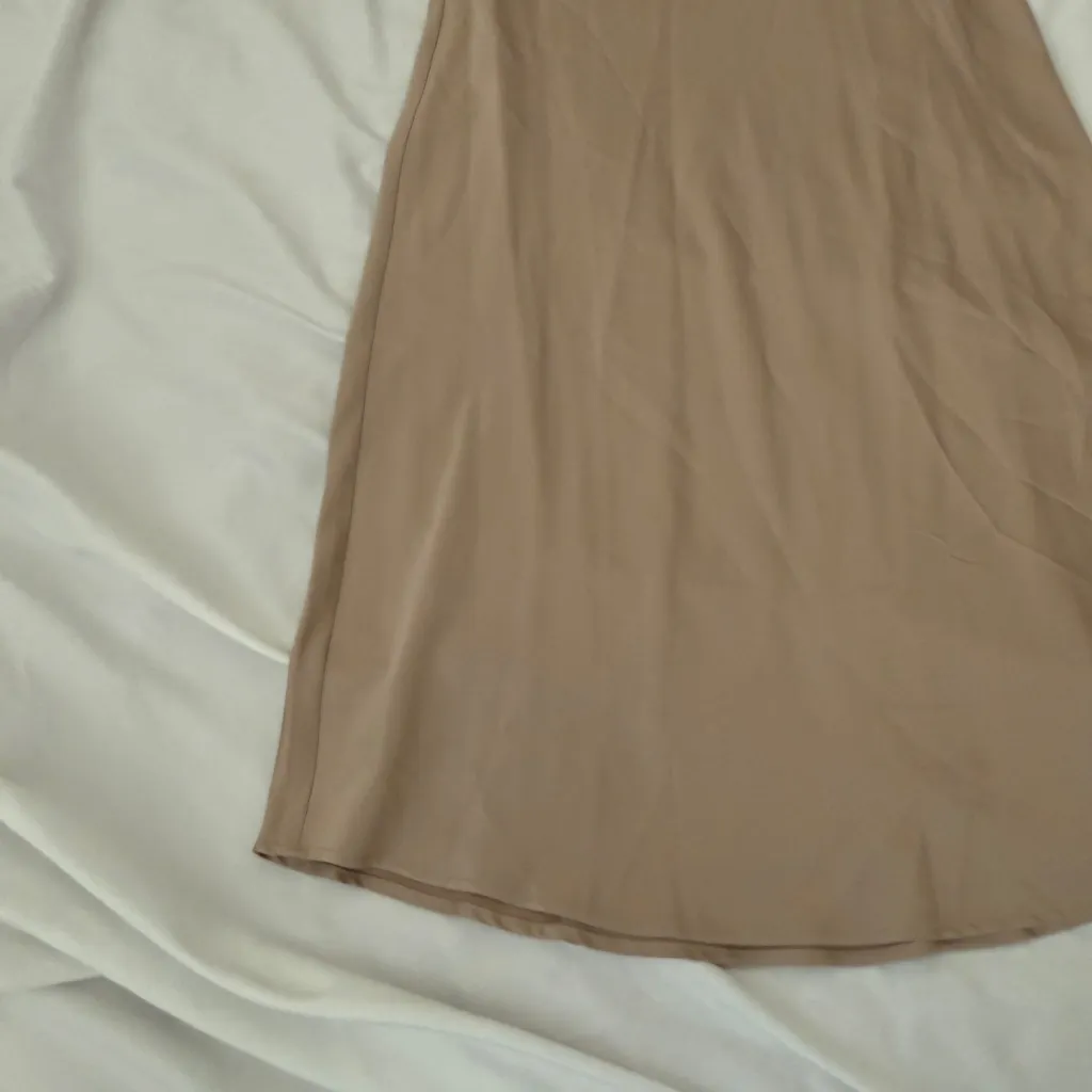 pacsun satin like midi skirt  Size small  Condition: NWT  Color: gold  Extra: - - Image 2
