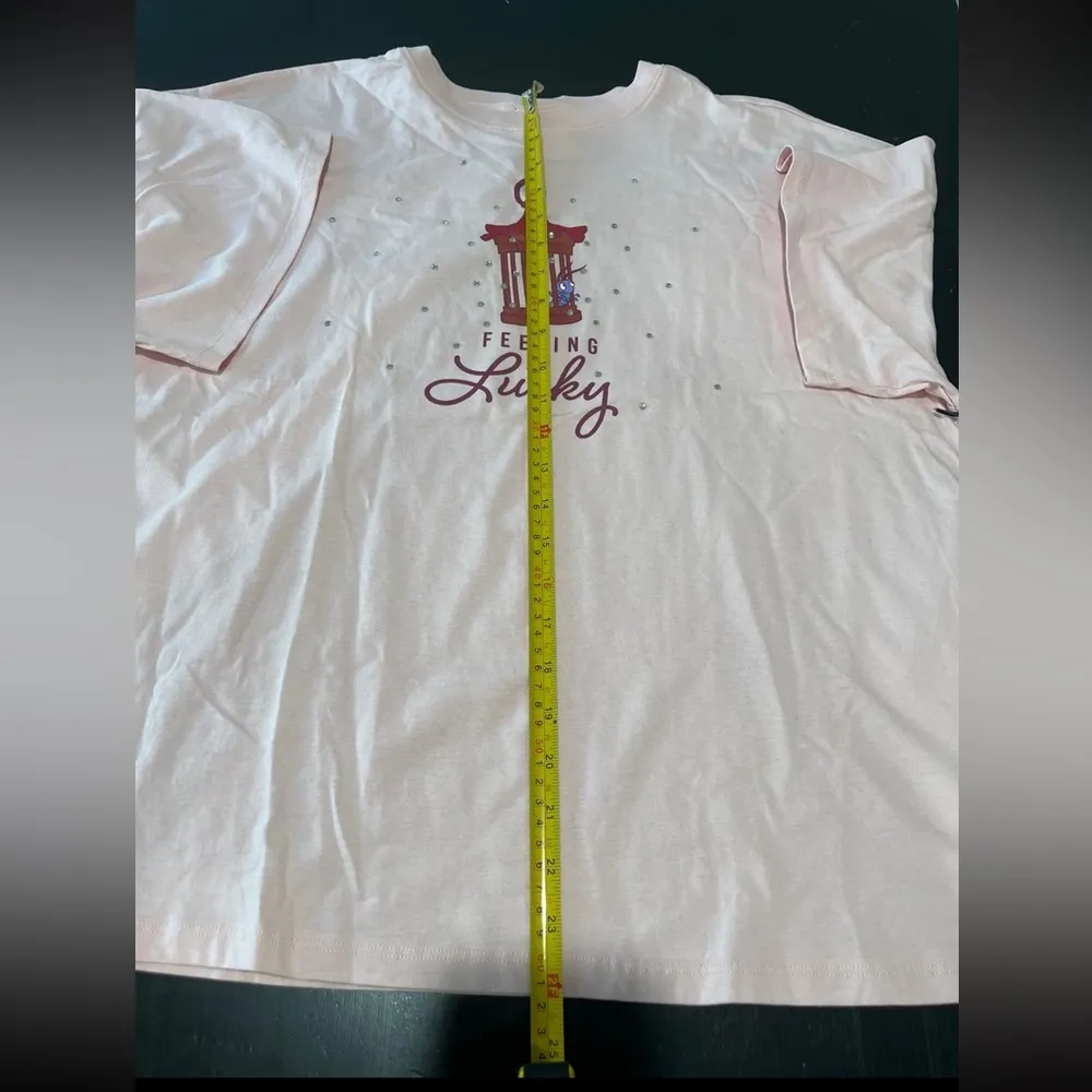 Retired! Disney Mulan Lucky Cricket Women's Boxy Fit T-Shirt - Image 7