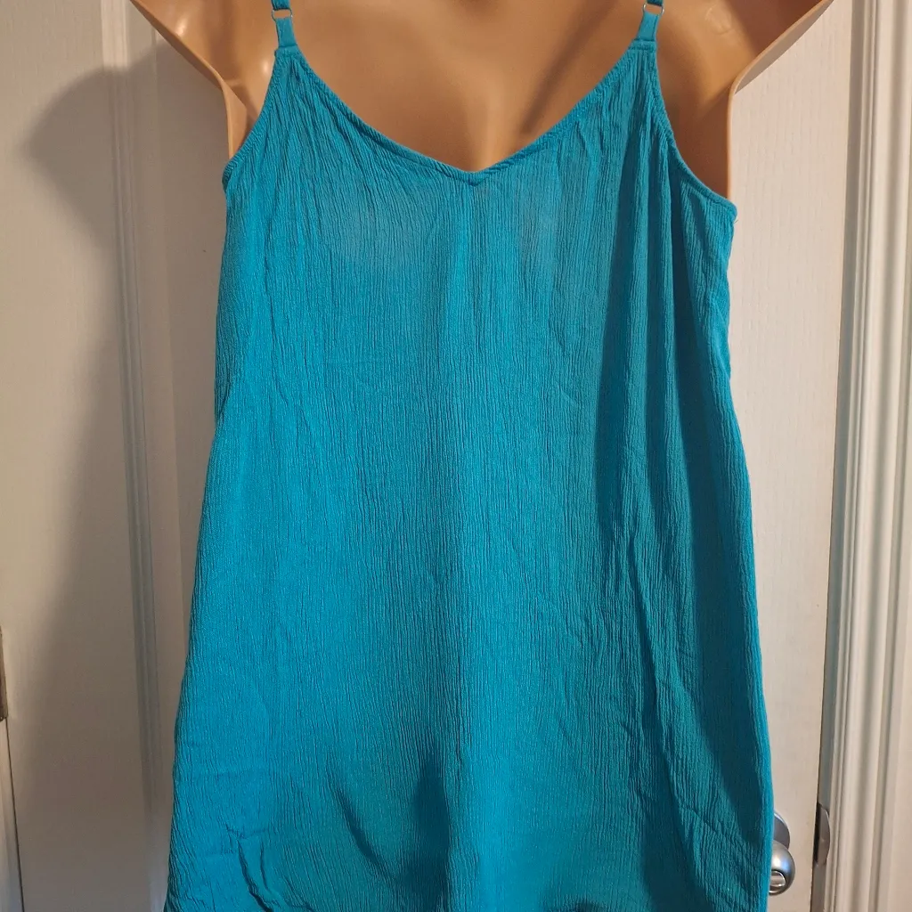Torrid Sz 3 Blue Spaghetti Strap Top - Image 2