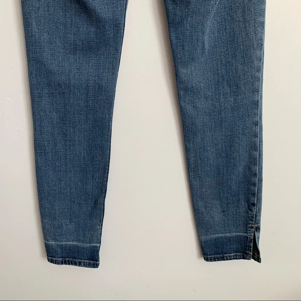 Good American Good Legs Skinny Side Slit Hem Jeans Size 0/25 - Image 7