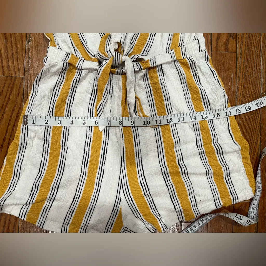 Love Tree Mustard and White Striped Top - Image 8