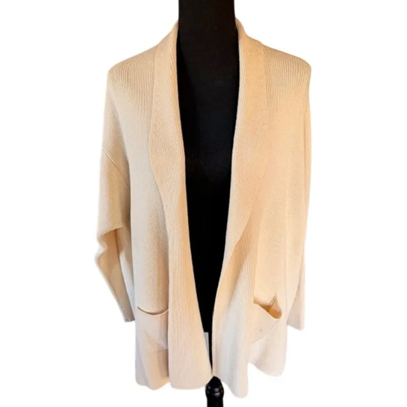 Anne Pedersen Collection Women’s Wool Blend Cardigan Size 2 Made in USA Size L - Image 2