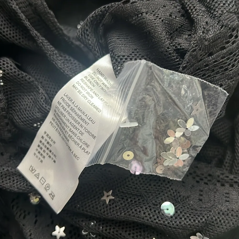 NEW Free People Intimately Black Summer Shine Bodysuit, Size S New w/Tag - Image 6