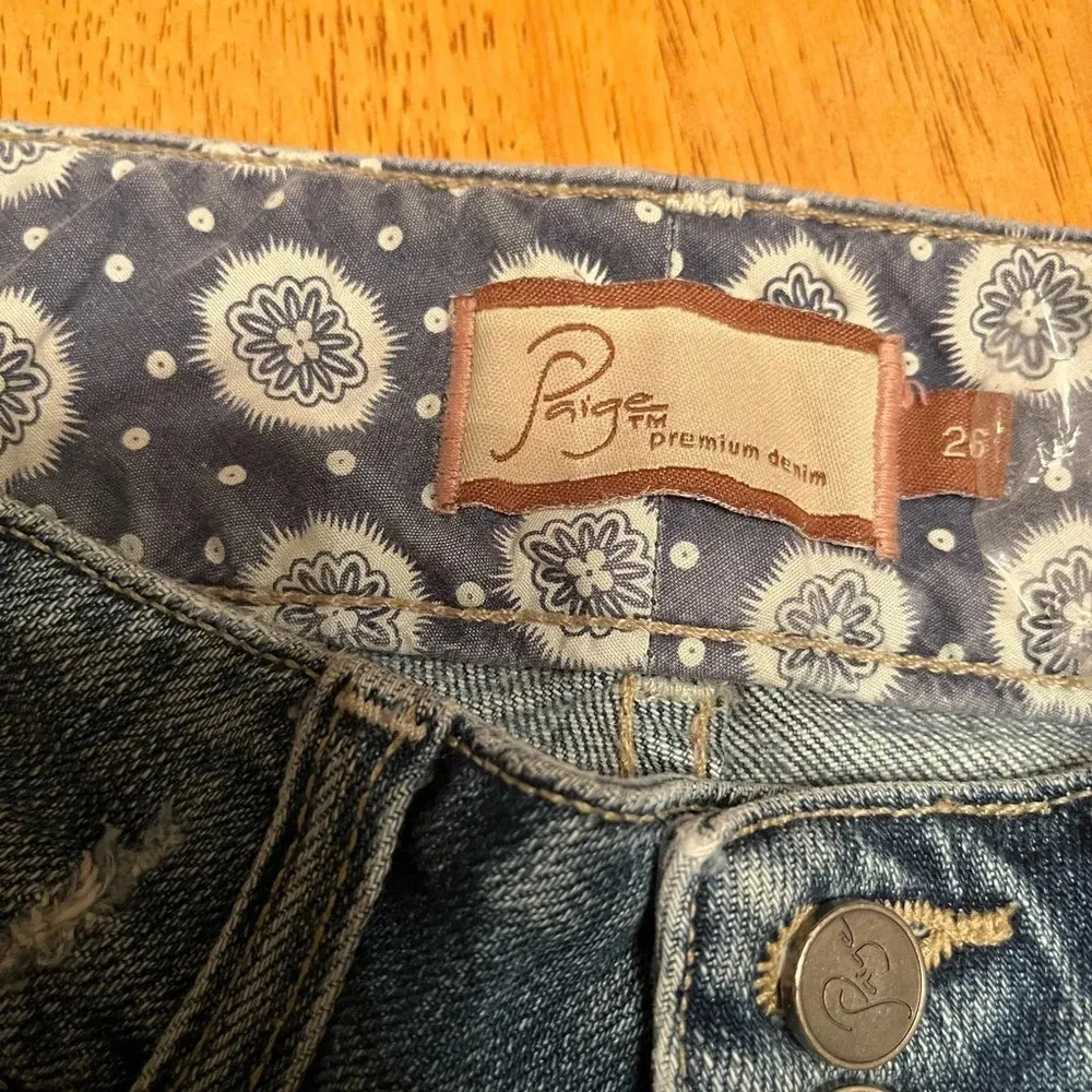 Paige Hidden Hills jeans, size 26 - Image 4
