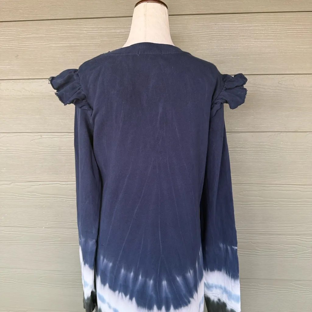 Z Supply Black Iris Tie Dye Maxi Dress - Image 6