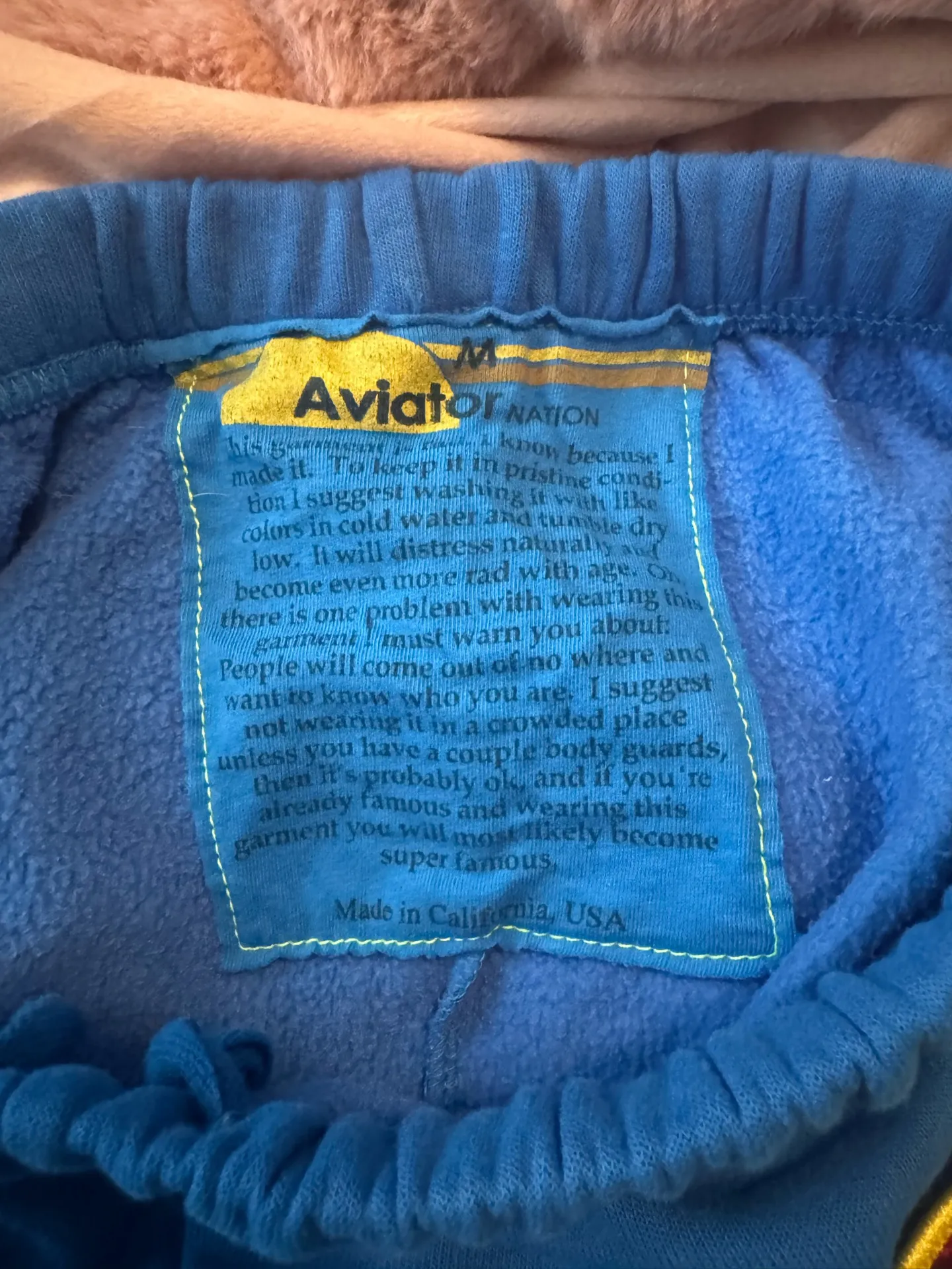 VINTAGE PATCH SWEATPANTS - OCEAN - Image 3