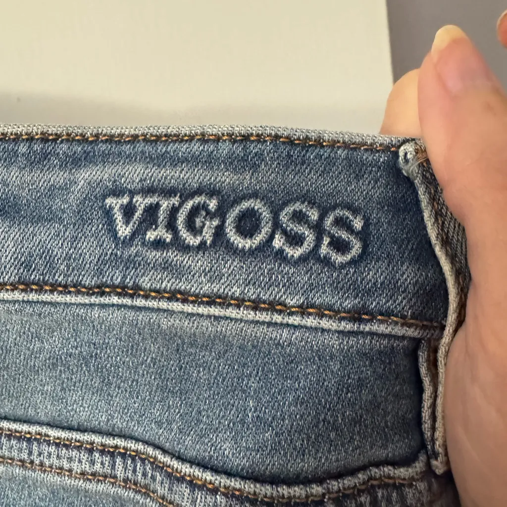 Vigoss Marley Raw Hem Skinny Jeans - Image 5