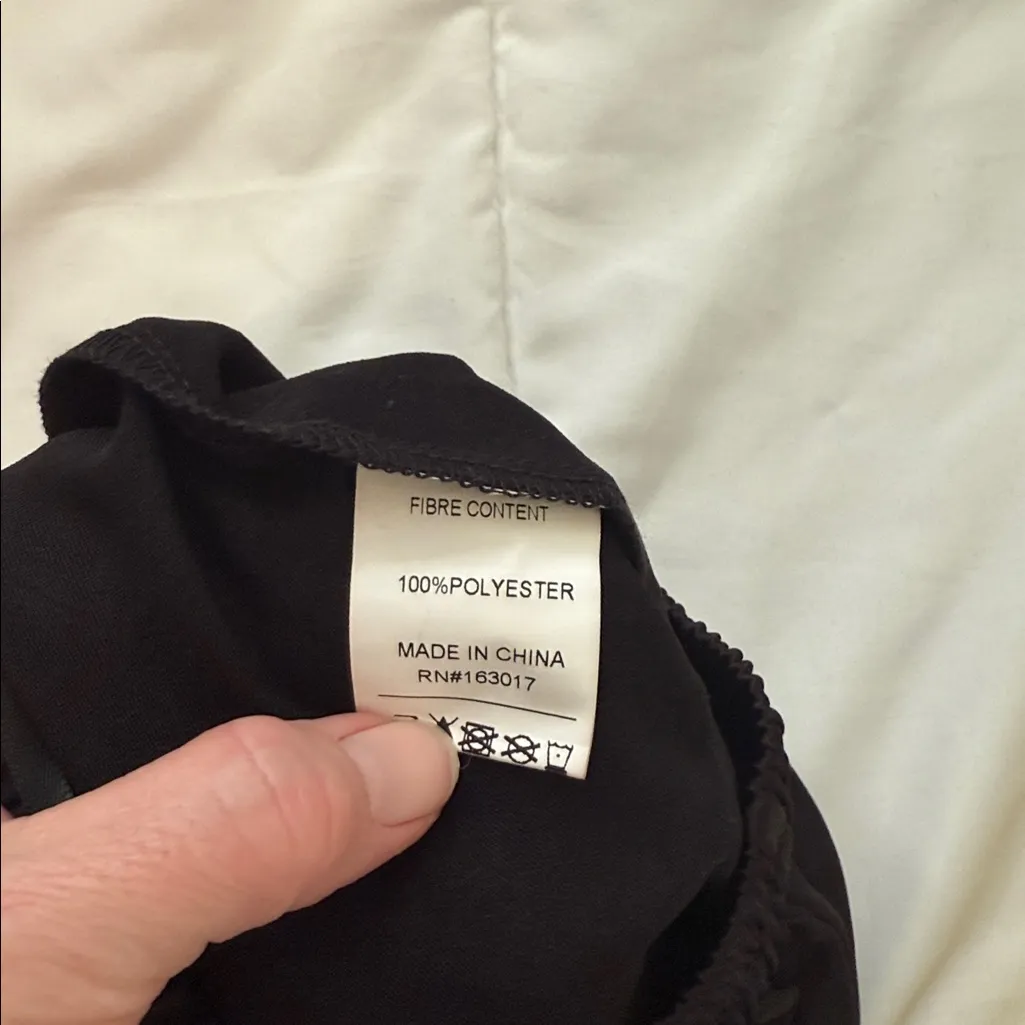 Princess Polly Nixie Pants, Black, Size 6 - Image 7