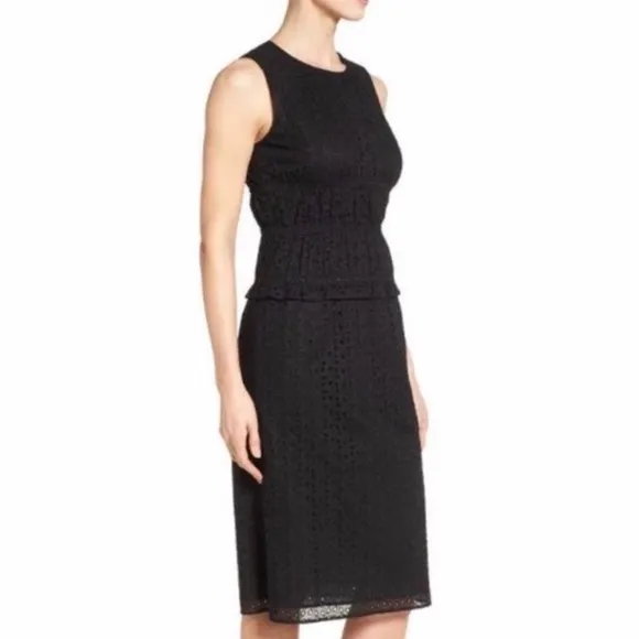 Classiques Entier Smocked Eyelet‎ Sheath Dress - Image 2