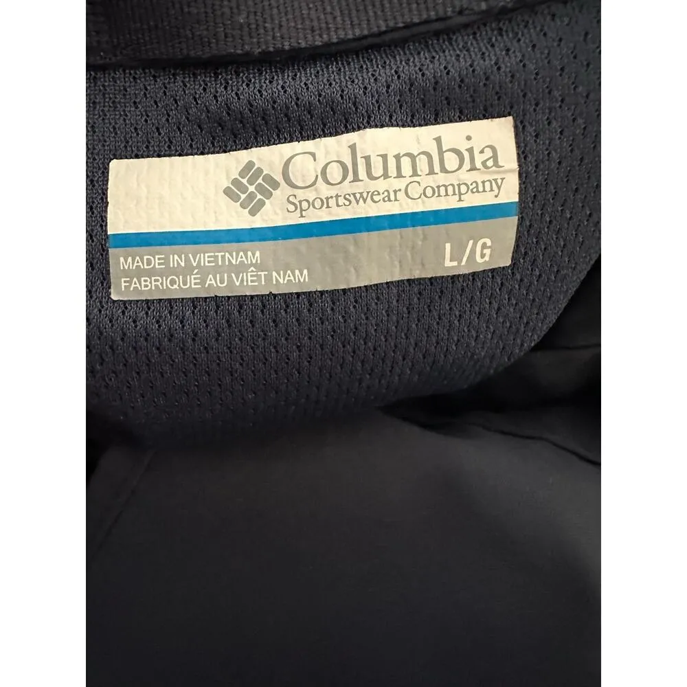 Columbia Women Outdoor Hiking Button Shirt Top Size Large Blue - Image 7