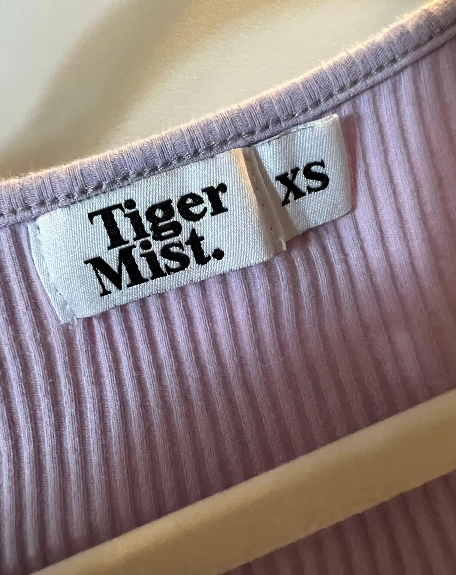 Tiger Mist Lavender Crop Top - Image 2