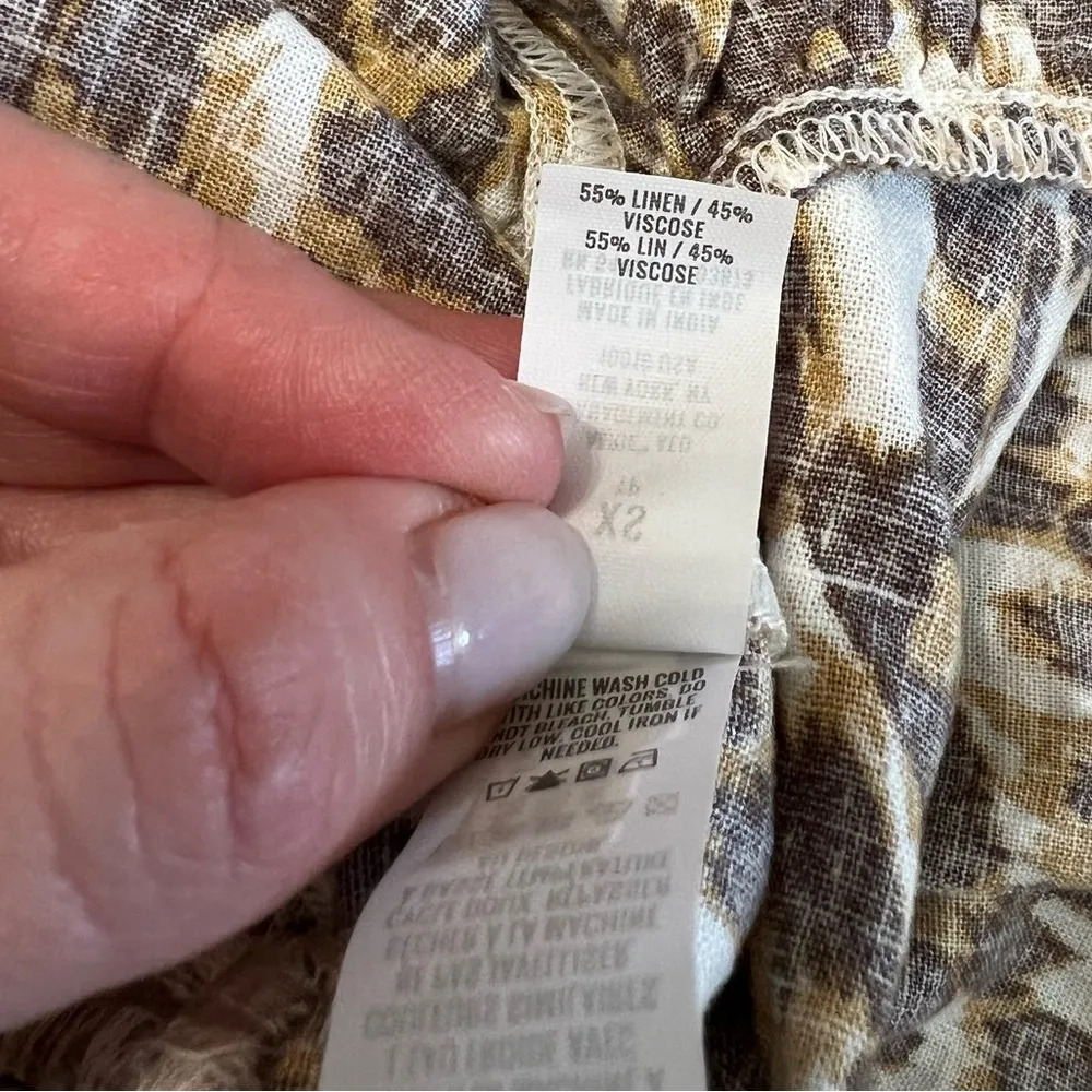 Aerie Cheetah Leopard Ruffle mini skirt Size XS - Image 4