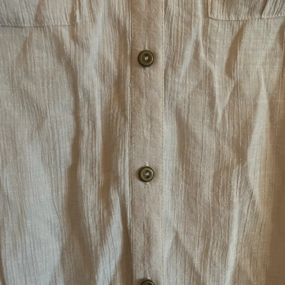 Westport Top Blouse Beige Buttons Women 3X Shirt Clothing Summer Clothes - Image 3