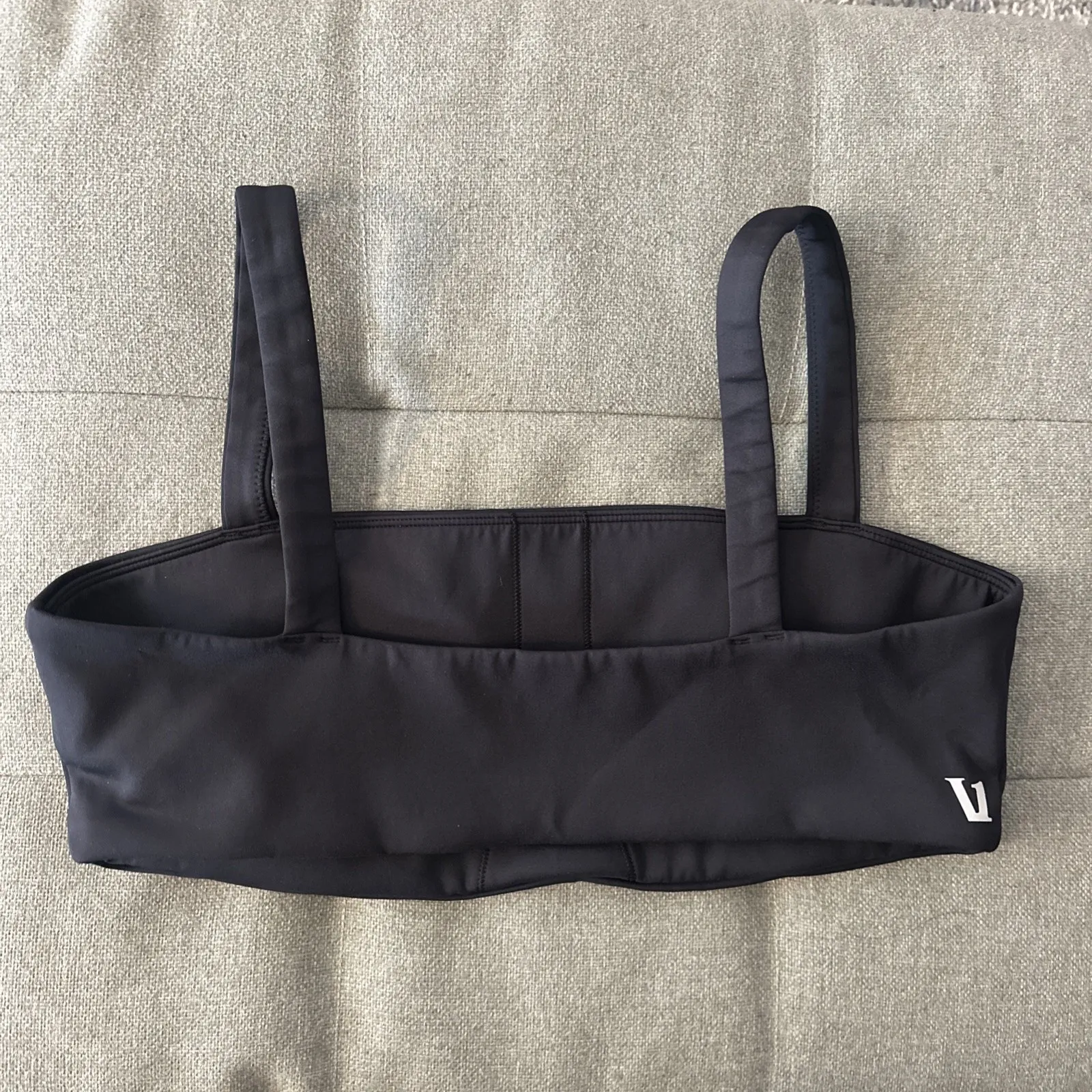 Vuori  Women's Evolve Square Neck Bras Black Size XLarge - Image 4