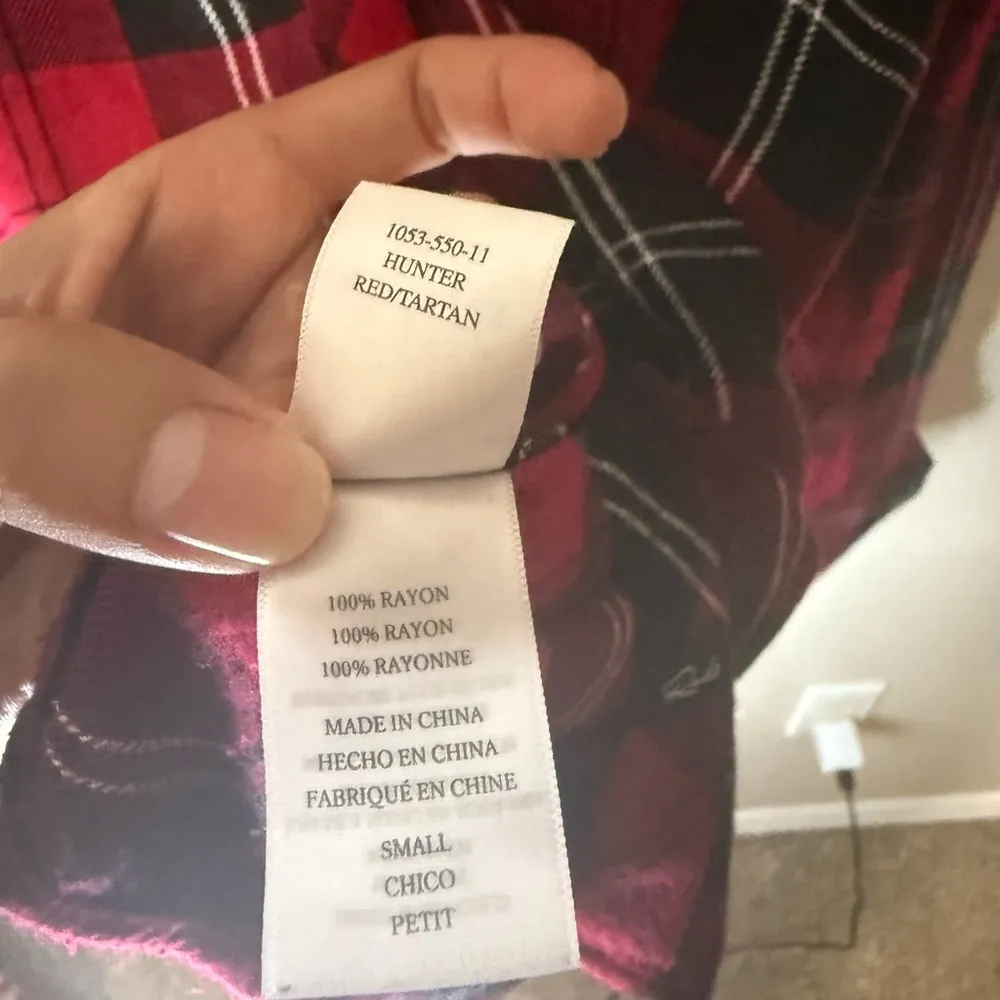 Rails Hunter Garnet Onyx Plaid Shirt - Image 4