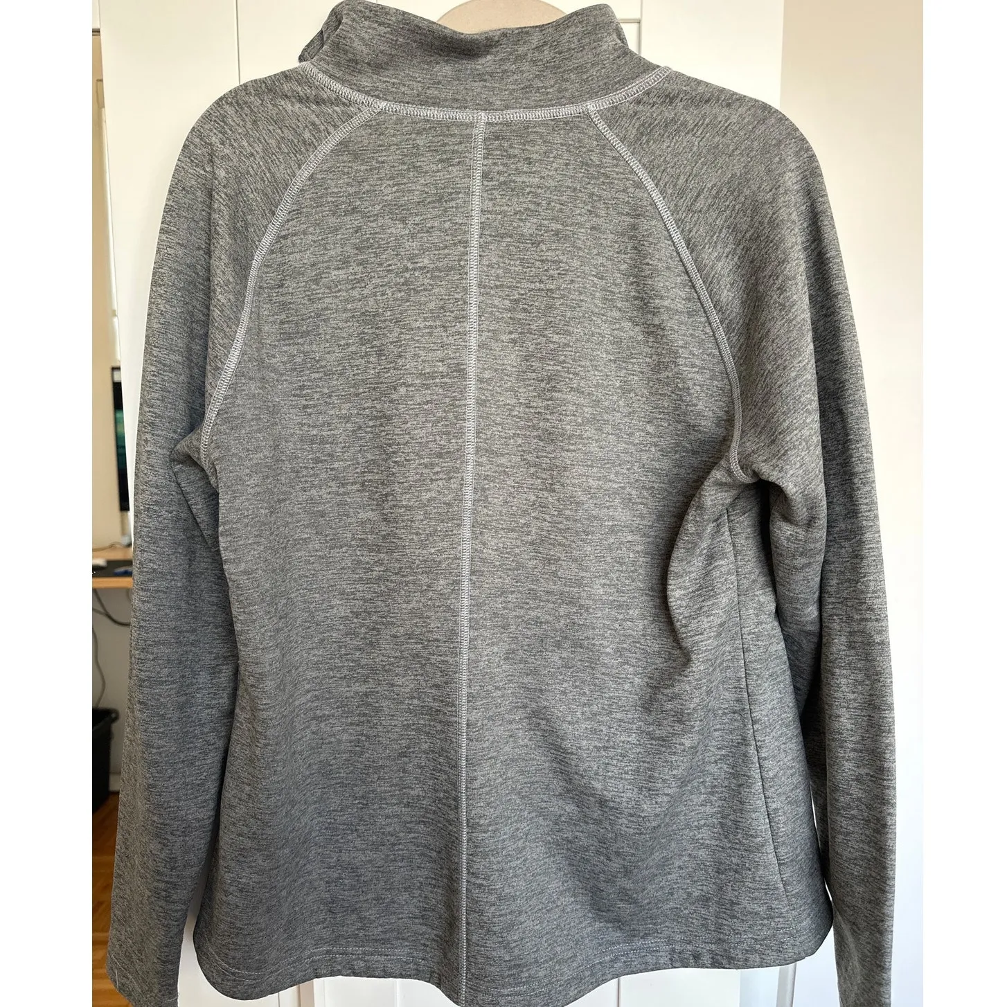 The North Face Women's Canyonlands 1/4 Zip Pullover Jacket Size Large, Gray, EUC - Image 2