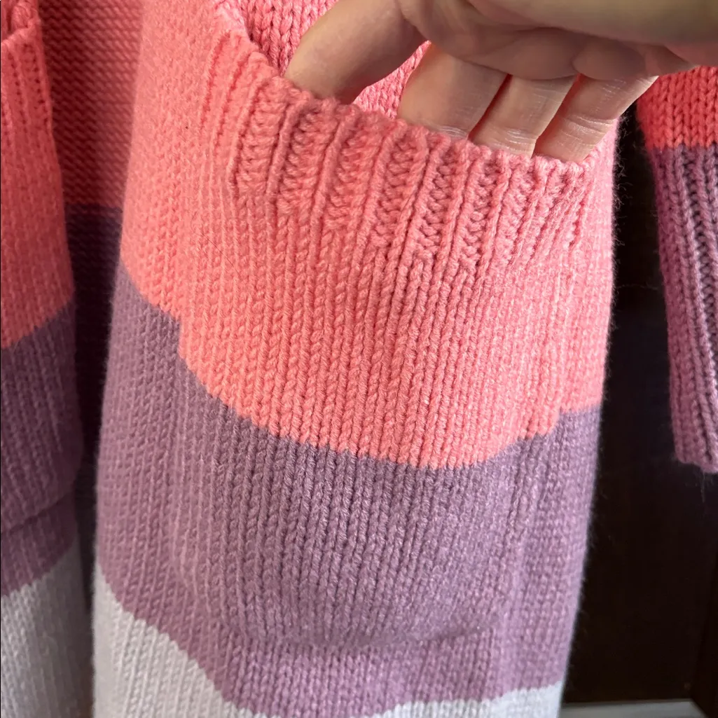 EUC Torrid Striped Open Front Long Line Cardigan Size 3X - Image 6