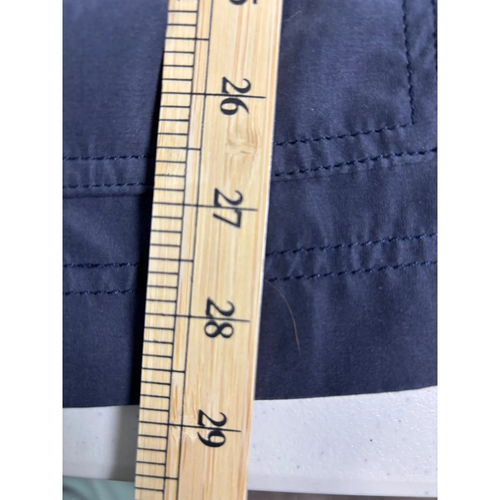 Westport 1962 NOW Navy Blue LIghtweight Zip Up Drawstring Rain Jacket 2X $54 NEW - Image 9