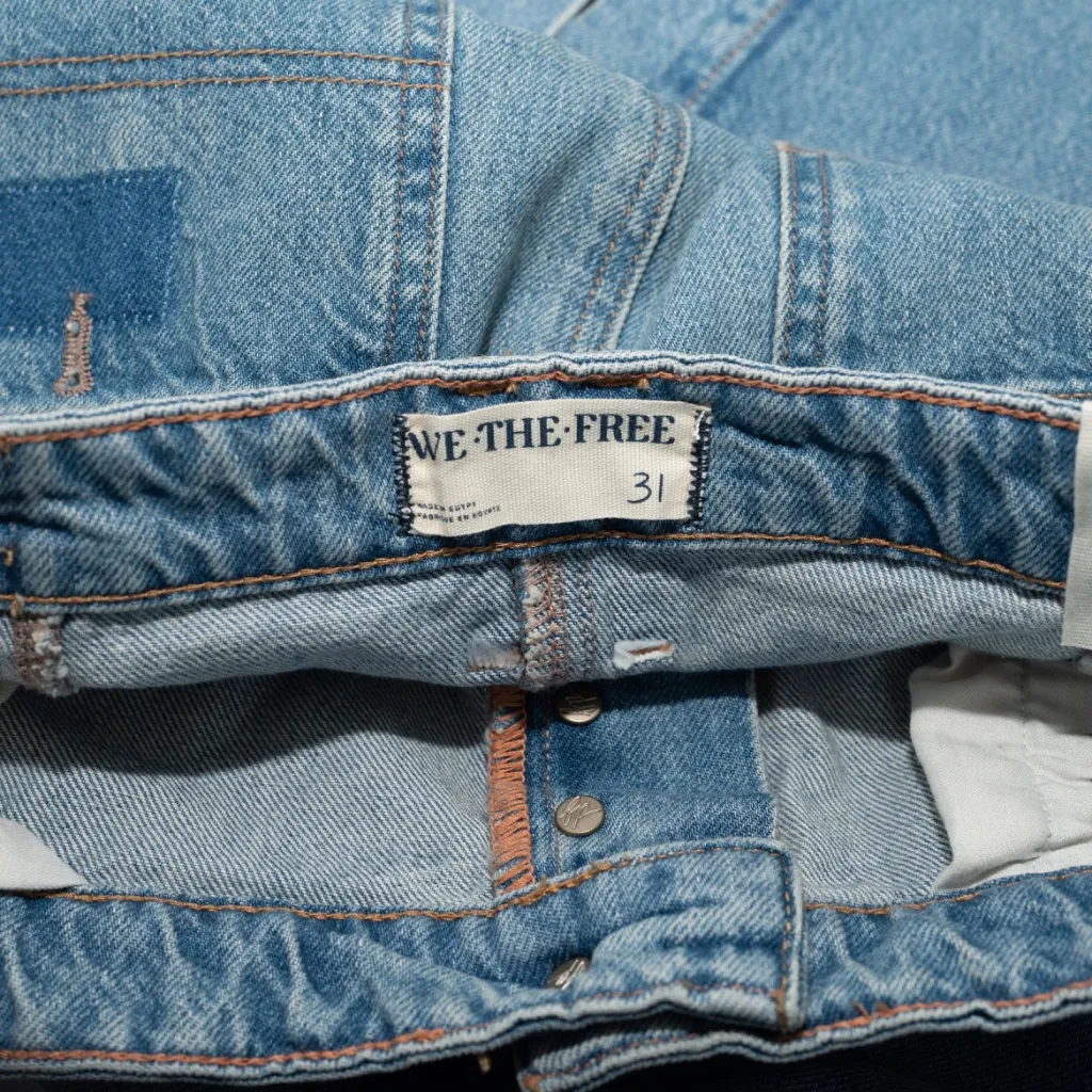 Free People  - Francisco Denim Maxi Skirt - Image 3