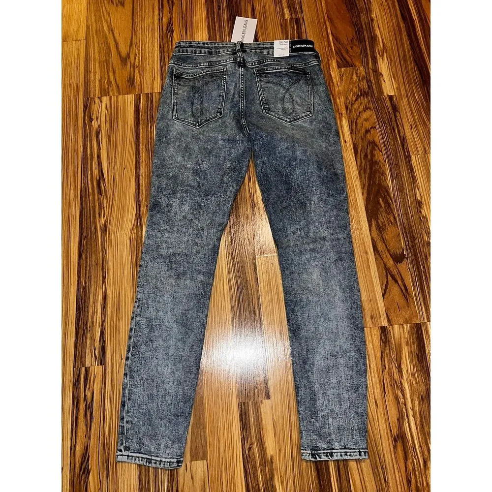 CALVIN KLEIN‎ CKJ 001 Super Skinny Jeans Women's BNWT W29/L30 Stretch Grey NEW - Image 5