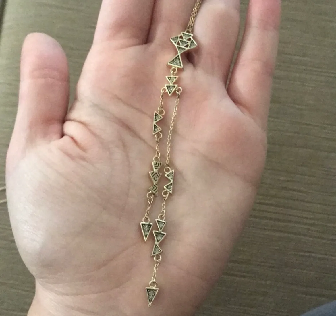 Gold Arrow Necklace  - Image 3