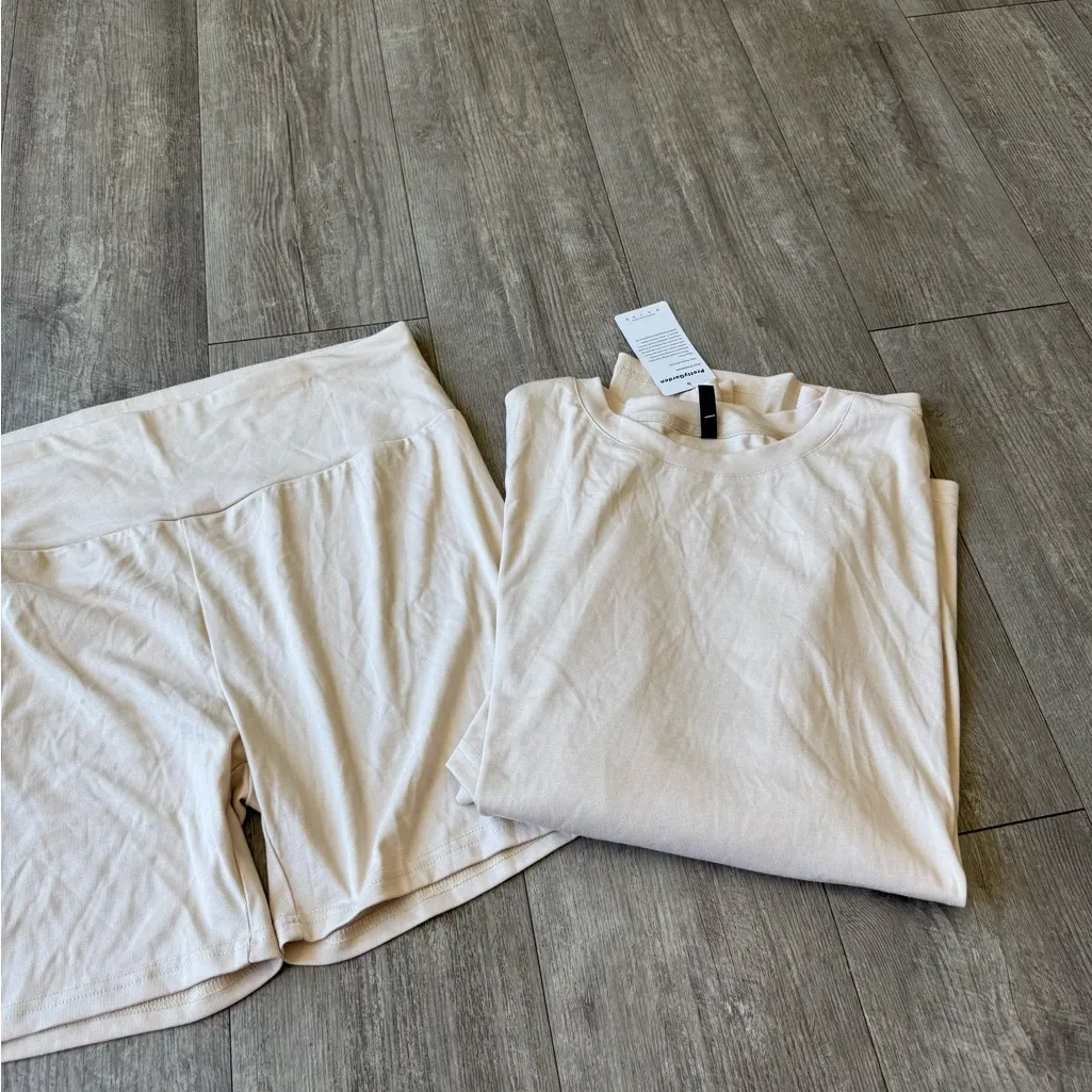 PrettyGarden Cream Lounge Set - Image 5