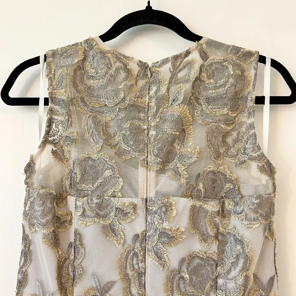 BHLDN Hitherto Eleanor Midi Lace Dress Size 6 - Image 10