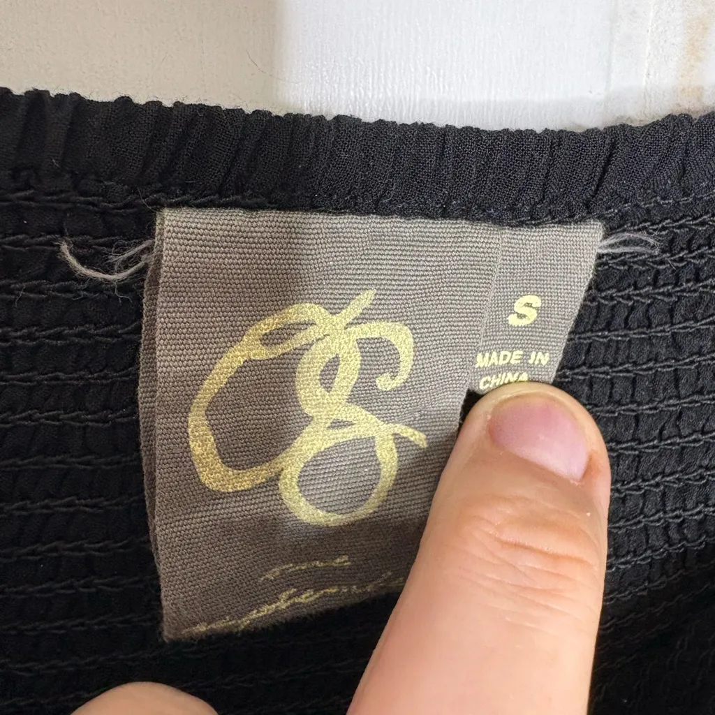 Anthropologie One September Strapless Jumpsuit 152 - Image 7