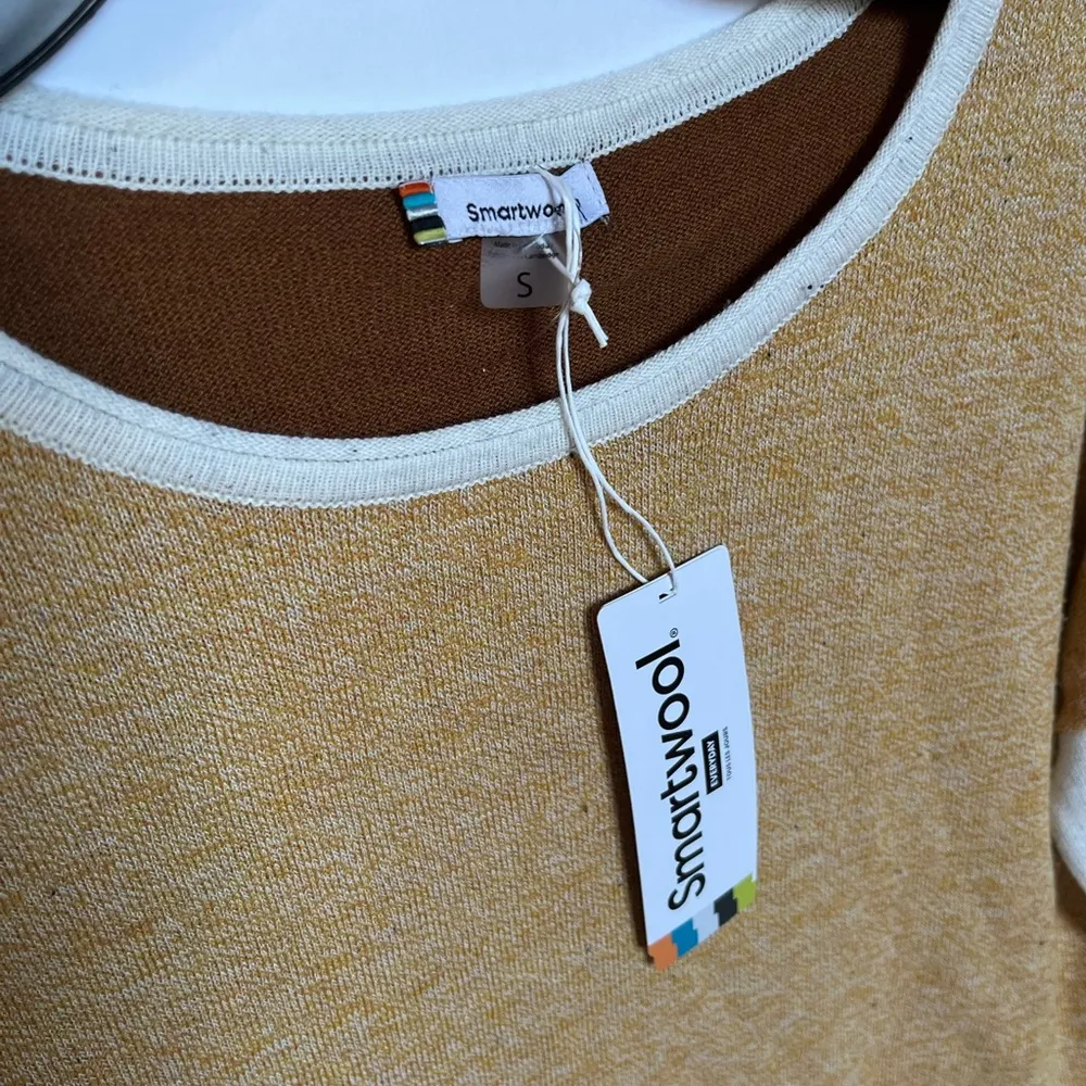 Smartwool Women's Shadow Pine Colorblock Merino Wool Sweater - Image 6