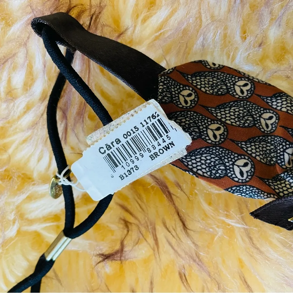 Cara NY Own Brown Ribbon Headband - Image 6