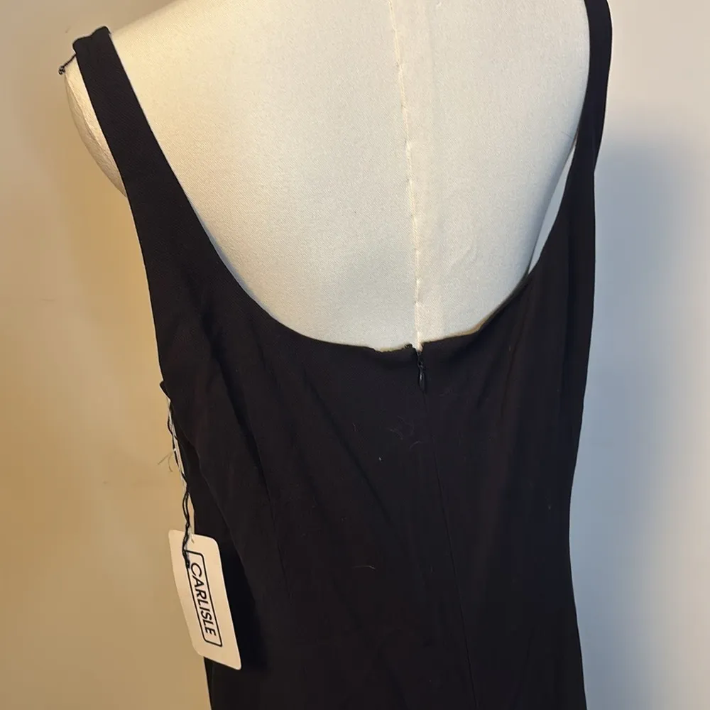 Carlisle Moonlight navy blue dress sleeveless size 16 BNWT - Image 3