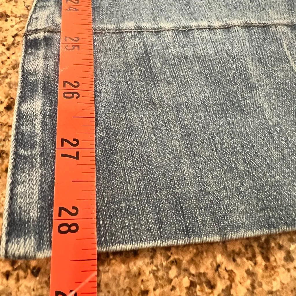 COMMENSE Washed Slim Draped Denim Pants
COLOR - Image 6