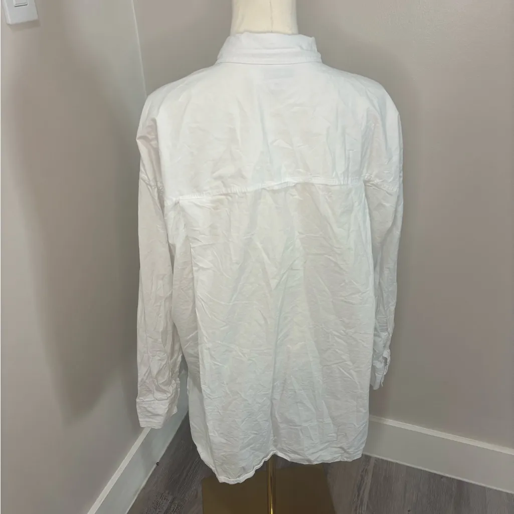 Madewell Oversized White Shirt - Image 5