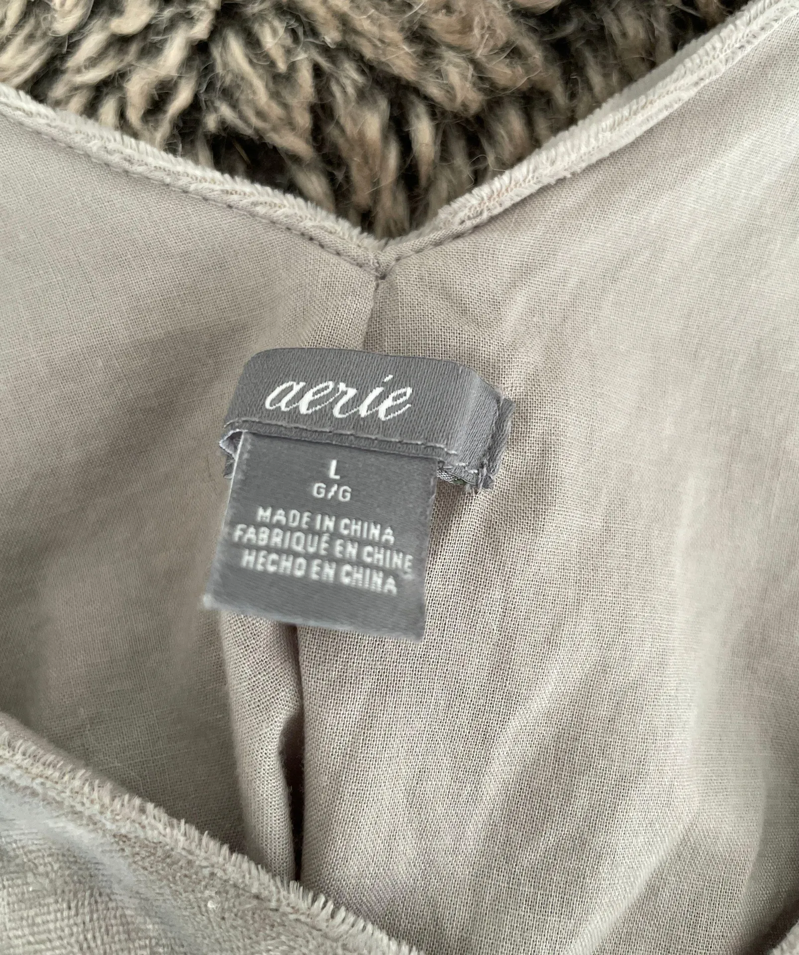 Aerie Grey Top - Image 3